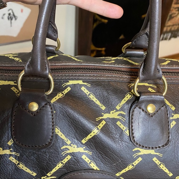 Rare 70’s vintage Longchamp LM Boston bag - Picture 14 of 16